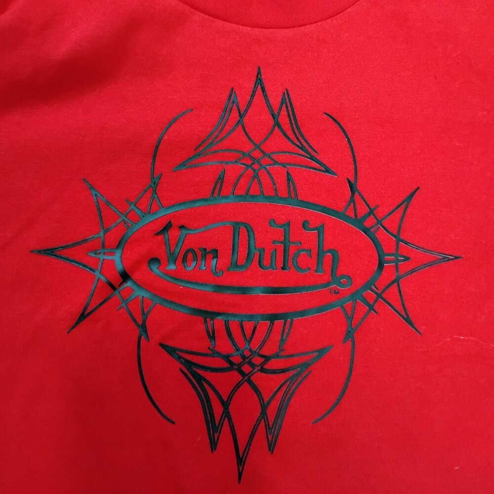 Vintage Y2K Von Dutch Logo T-Shirt